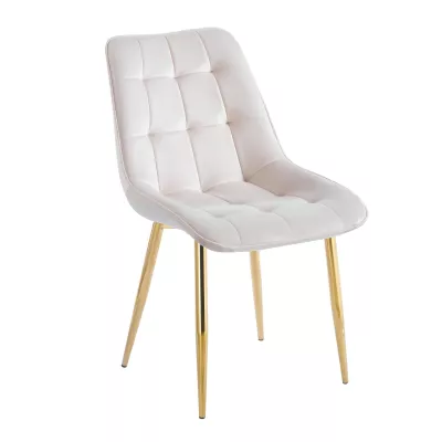 MALDA Polstersessel – Beige/Gold