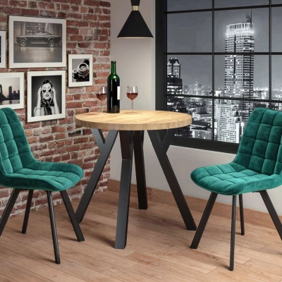 SINDI Polsterstuhl für Esszimmer - grün