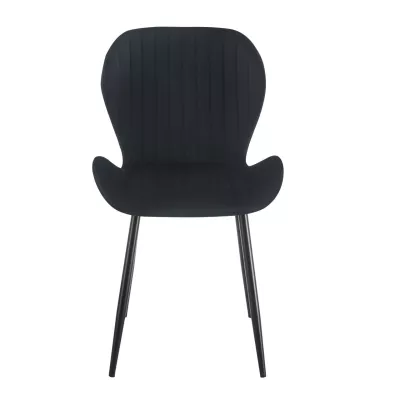 ASYA Polsterstuhl für Esszimmer - schwarz