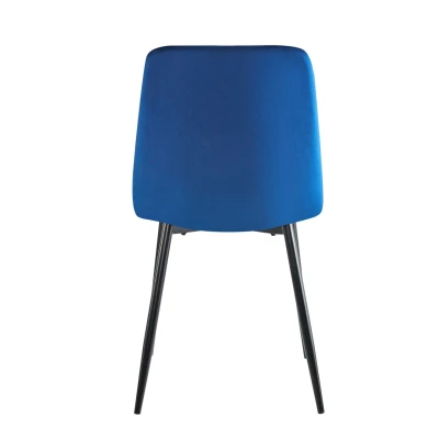 Esszimmerstuhl SADIKI - blau / schwarz