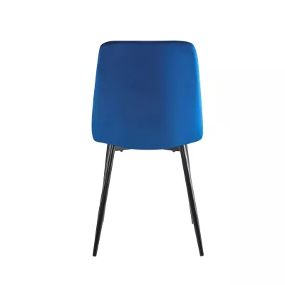 Esszimmerstuhl SADIKI - blau / schwarz