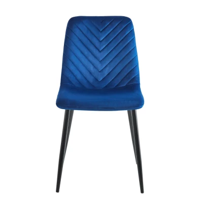 Esszimmerstuhl SADIKI - blau / schwarz