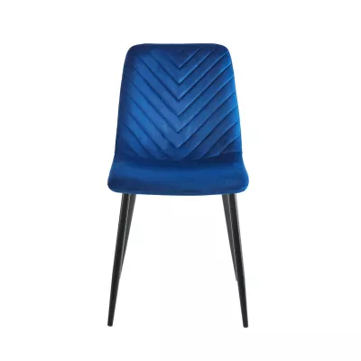 Esszimmerstuhl SADIKI - blau / schwarz