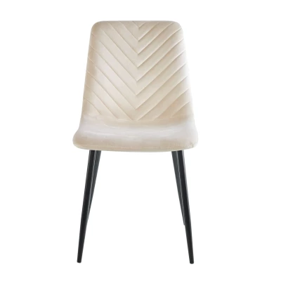 Esszimmerstuhl SADIKI - beige / schwarz
