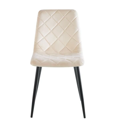 Esszimmerstuhl BAPTISTE - beige / schwarz