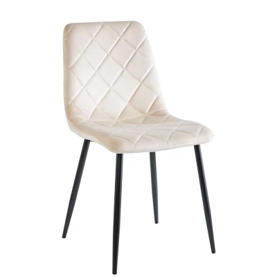 Esszimmerstuhl BAPTISTE - beige / schwarz