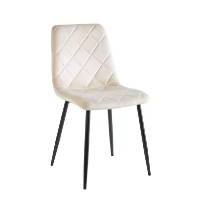 Esszimmerstuhl BAPTISTE - beige / schwarz