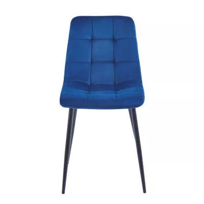 MIGROS Esszimmerstuhl - blau/schwarz