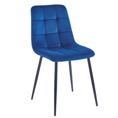 MIGROS Esszimmerstuhl - blau/schwarz
