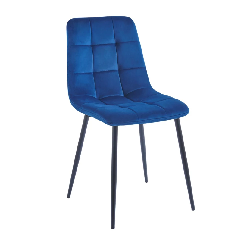 MIGROS Esszimmerstuhl - blau/schwarz