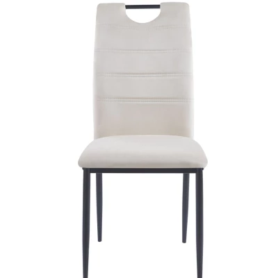 KYLARA Polstersessel – beige/schwarz