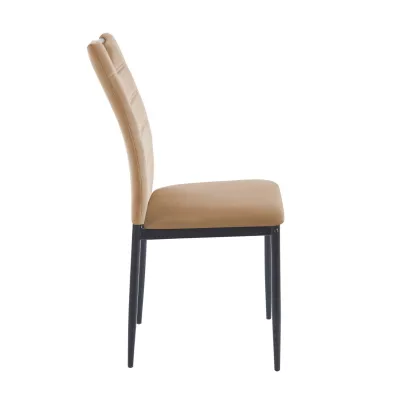 KYLARA Polstersessel – Cappuccino/Schwarz