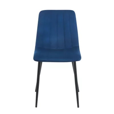 TABRIA Polsterstuhl für Esszimmer - blau/schwarz