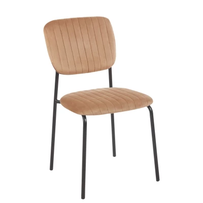 Esszimmerstuhl NIGISA – Cappuccino/Schwarz