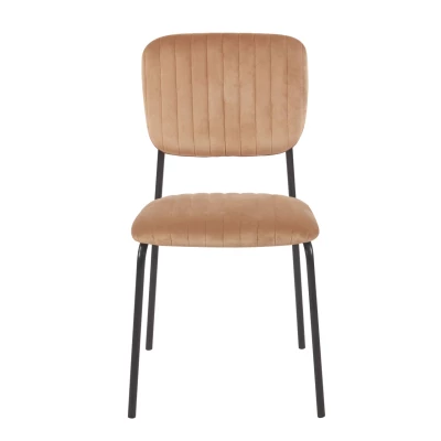 Esszimmerstuhl NIGISA – Cappuccino/Schwarz