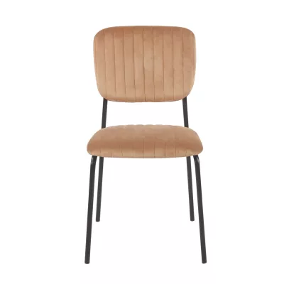 Esszimmerstuhl NIGISA – Cappuccino/Schwarz