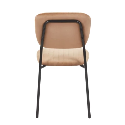 Esszimmerstuhl NIGISA – Cappuccino/Schwarz