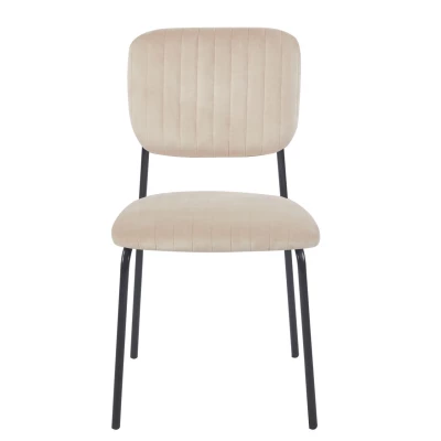 Esszimmerstuhl NIGISA - beige / schwarz