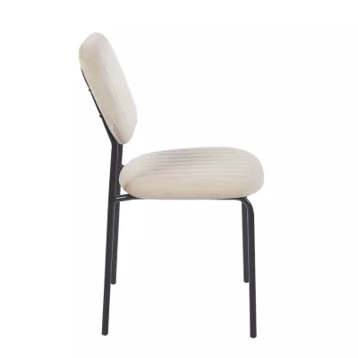 Esszimmerstuhl NIGISA - beige / schwarz