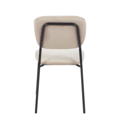 Esszimmerstuhl NIGISA - beige / schwarz