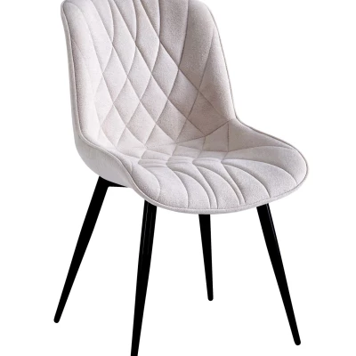 GEOVANA Polstersessel – beige/schwarz