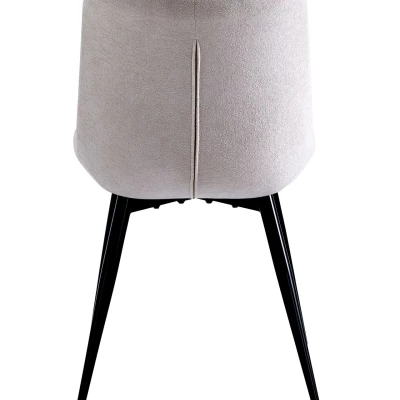 GEOVANA Polstersessel – beige/schwarz