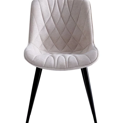 GEOVANA Polstersessel – beige/schwarz