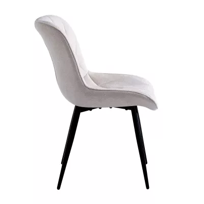 GEOVANA Polstersessel – beige/schwarz
