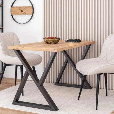 GEOVANA Polstersessel – beige/schwarz