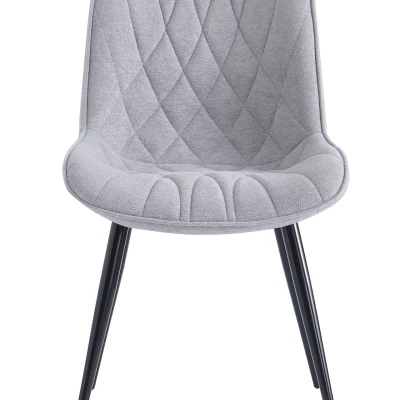 GEOVANA Polstersessel - grau/schwarz