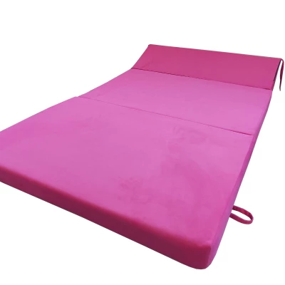 Faltmatratze BEDDIO 120x200 - Dunkelrosa