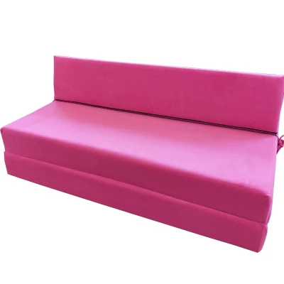 Faltmatratze BEDDIO 120x200 - Dunkelrosa