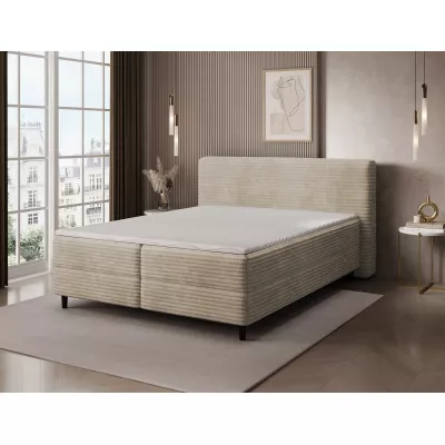 Doppelbett (180x200 cm) CELINO - Hellbeige