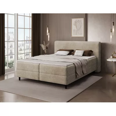 Doppelbett (180x200 cm) CELINO - Hellbeige