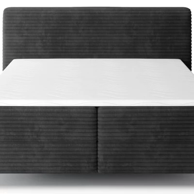 Doppelbett (180x200 cm) CELINO - schwarz