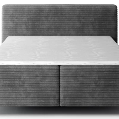 Doppelbett (180x200 cm) CELINO - grau