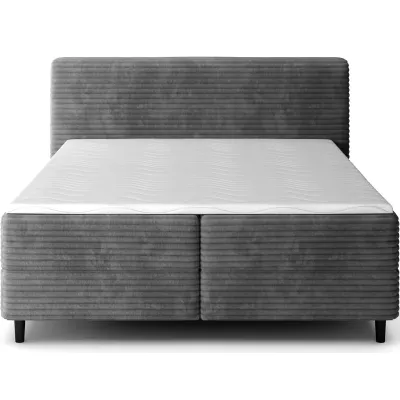 Doppelbett (180x200 cm) CELINO - grau