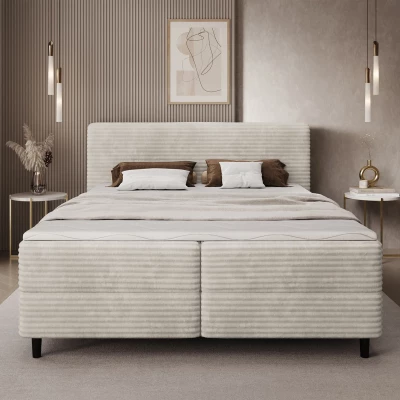 Doppelbett (180x200 cm) CELINO - Creme