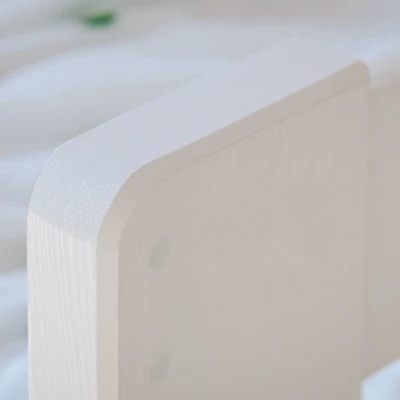 Kinderbett mit Zustellbett und Stauraum HERMIONA – 90x200, Weiß