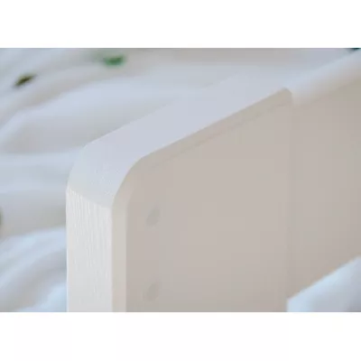 Kinderbett mit Zustellbett und Stauraum HERMIONA – 90x200, Weiß