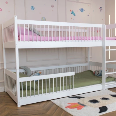 Kinder-Etagenbett 90x200 GLADYS - weiß
