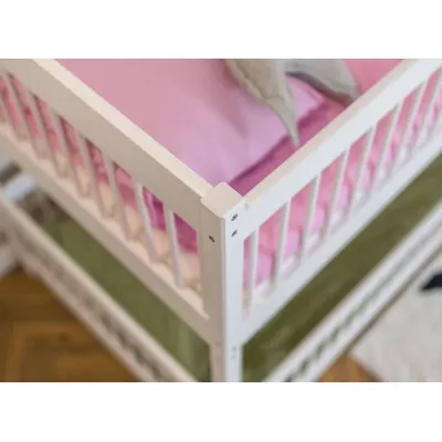 Kinder-Etagenbett 90x200 GLADYS - weiß