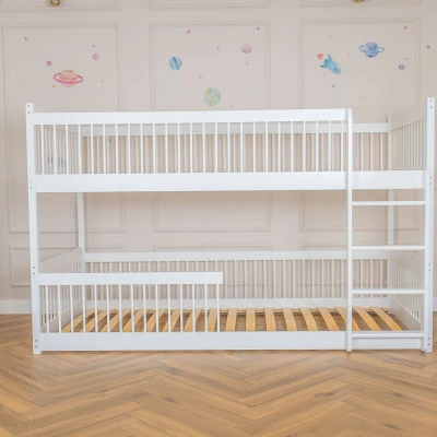 Kinder-Etagenbett 90x200 GLADYS - weiß