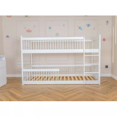 Kinder-Etagenbett 90x200 GLADYS - weiß
