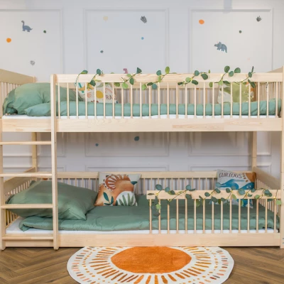 Kinder-Etagenbett 90x200 GLADYS - Kiefer