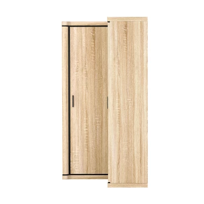 Eckschrank AIRA – Breite 100 cm, Sonoma-Eiche