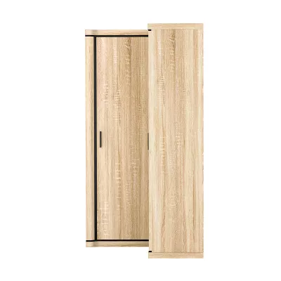 Eckschrank AIRA – Breite 100 cm, Sonoma-Eiche