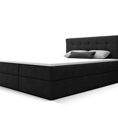 Doppelbett 180x200 mit Stauraum STIG 2 - Anthrazit