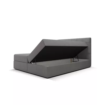 Doppelbett 180x200 mit Stauraum STIG 2 - Anthrazit