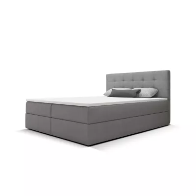 Doppelbett 180x200 mit Stauraum STIG 2 - grau